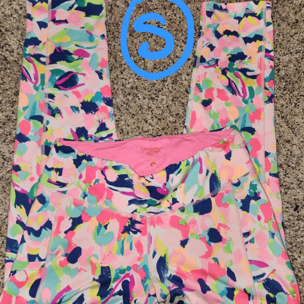 LILLY PULITZER luxletic leggings WOMEN size S SMALL